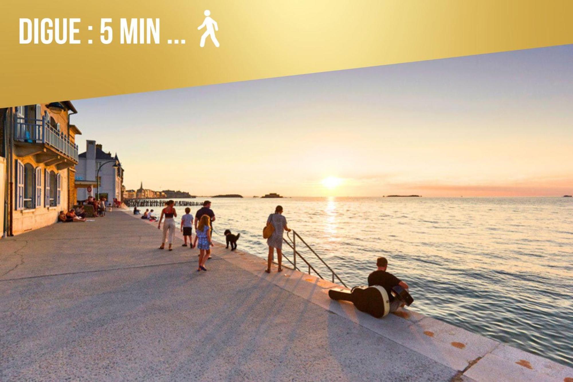 Layton - A 2 Min De La Plage, Du Sillon Et D'Intra Muros ! Saint-Malo Eksteriør bilde