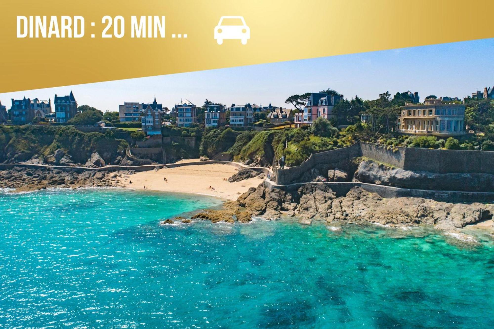 Layton - A 2 Min De La Plage, Du Sillon Et D'Intra Muros ! Saint-Malo Eksteriør bilde